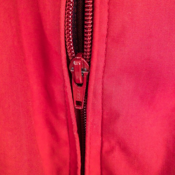 Maus & Hoffman Harrington Jacket Mens XL Red Plaid Lined Cotton Made in Scotland - Picture 12 of 16